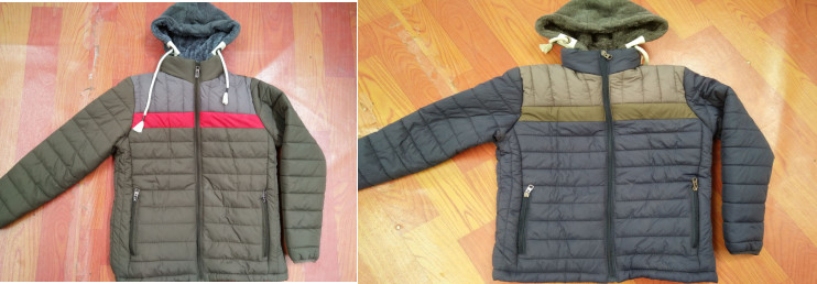 Junior Boy's Coats, Children's Jacket, detachable hood, fur lining