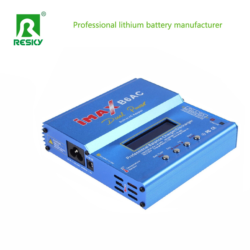 80W RC IMAX B6AC Balance Charger 6A Ni-MH Ni-CD Lithium 1-15s Rechargeable Battery