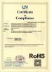 Zhengzhou Generalink Lighting Equipment Co., Ltd. Certifications