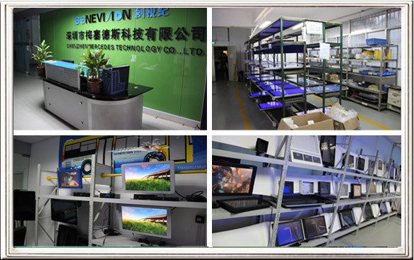 32inch Landscape LCD Media Player LED Panel and Lightbox Poster combined