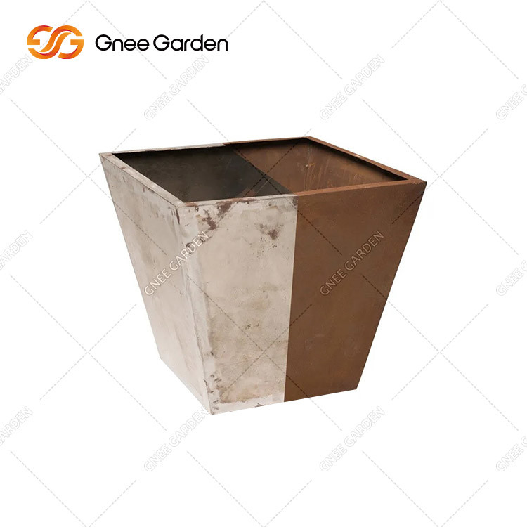 Factory Direct Planter Box Flower Pots & Corten Steel Raised Garden Outdoor Planters