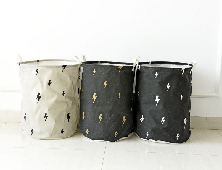 Promotional Round Foldable Laundry Basket Collapsible 1-3L