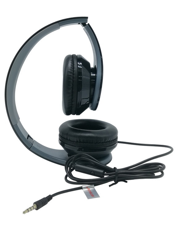 3.5mm Interface Antioxidant PC Headset Wired Headphones For Computer