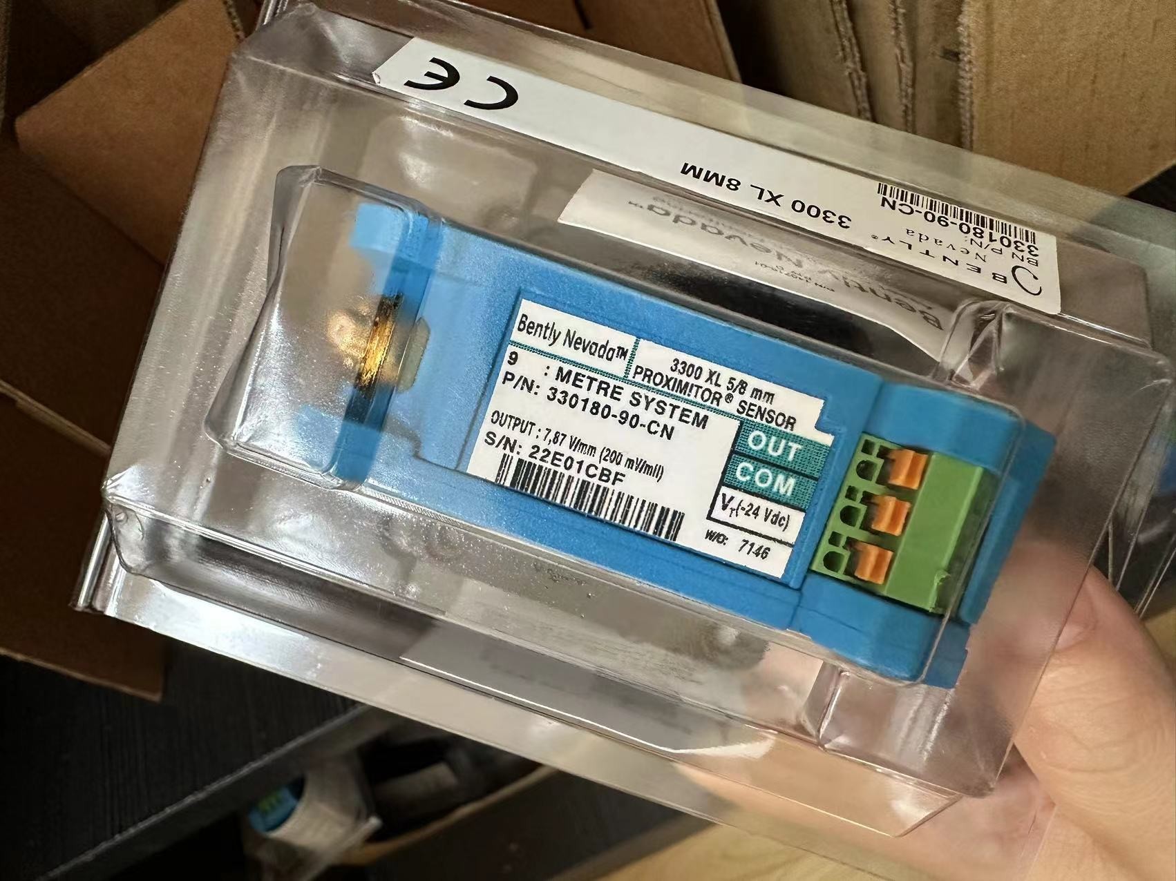 330180-91-CN Bently Nevada 3300 XL Proximitor Sensor