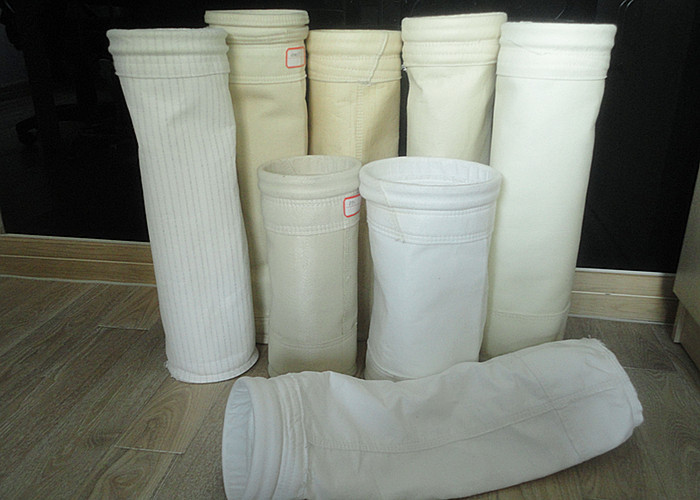 Needle punched Nomex / PPS filter fabric High Temperature Filter Media