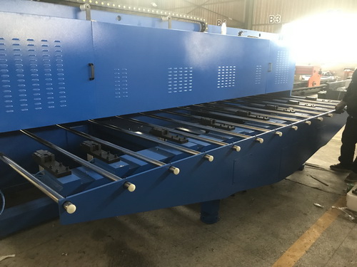 5m Length CNC Sheet Metal V Grooving Machine 1250/5000 With 5 Alloy Blades To Cut