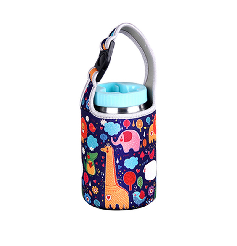 Multi Color L10*H22cm Neoprene Water Bottle Sleeve