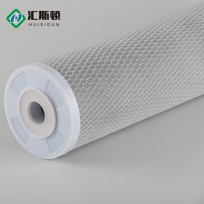 Polyethylene Netting 10/20 Inch Commercial Water Purifier Filter Compressed Activated Carbon Water Filter