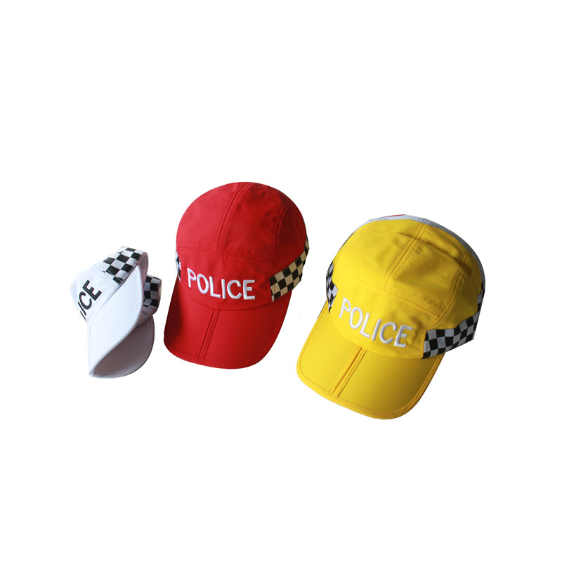 SGS Quick Dry Foldable Outdoor Baseball Caps 58cm Flat Embroidery