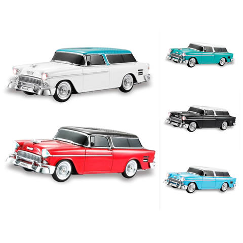 1500mAh Battery Capacity Car Shaped Wireless Speaker with FM Radio and SD Card Support