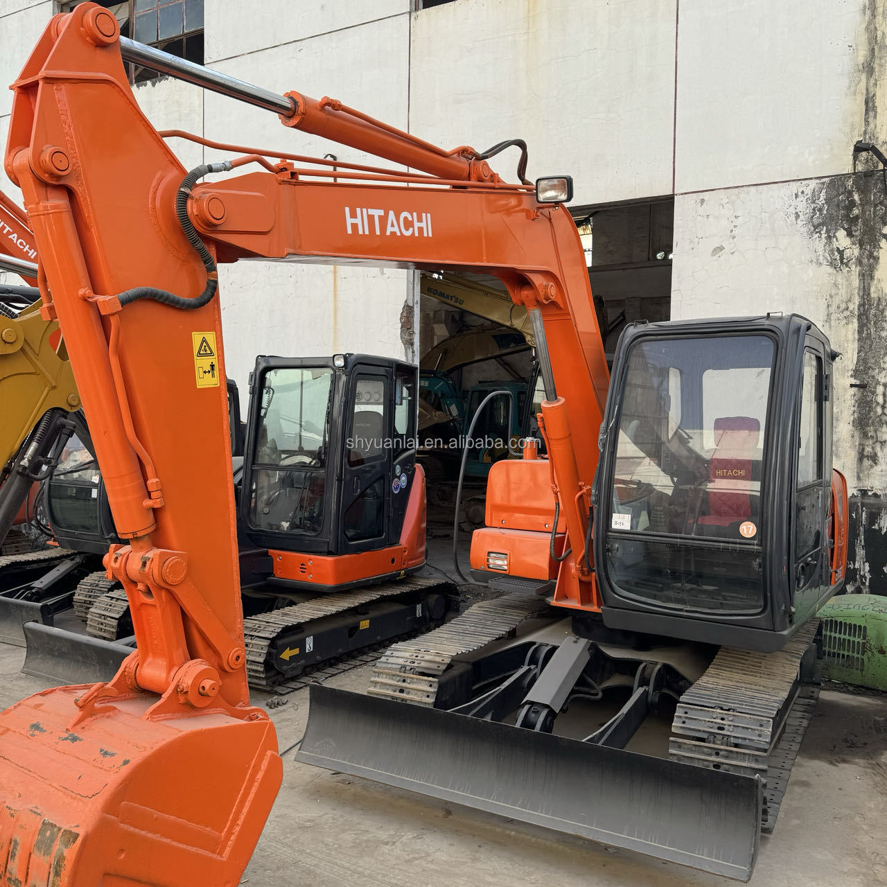 High Precision Used Hitachi Excavator EX60 With Original Paint