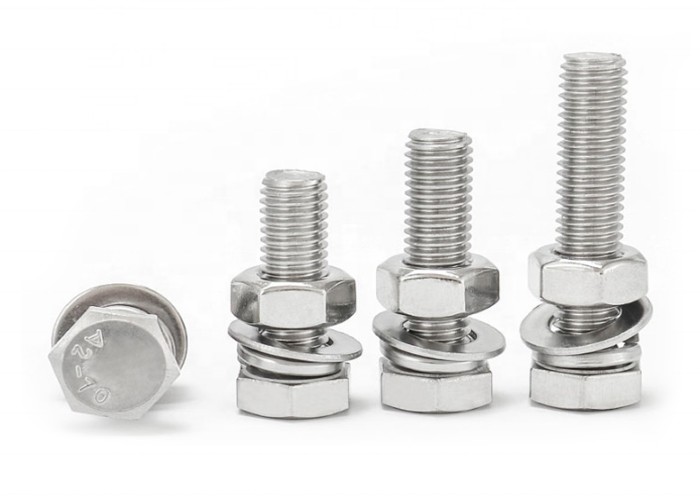 M8 Sliver Galvanized Hex Head Screws 5.8 Carbon Steel Bolts
