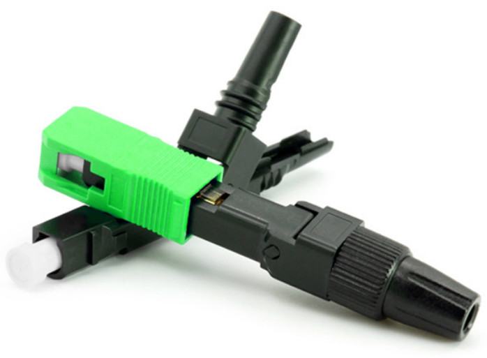 FTTH Adaptor Fiber Optic Accessories SC APC 1000 Matings Mechanical Durability