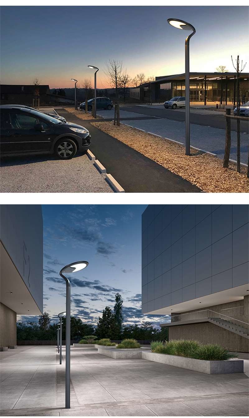 Motion Sensor Solar Led Street Lamp Streetlight Abs Waterproof Ip65