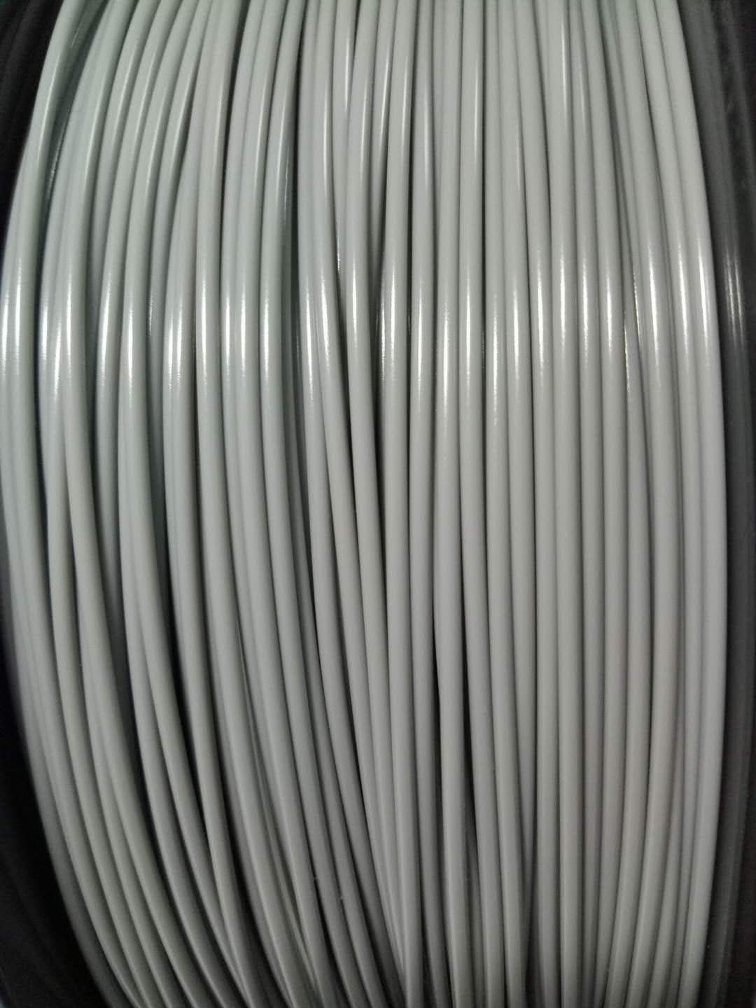 Grey Color PLA 3D Printer Filament 1.75mm 2.85mm 2.2 Lbs 1 Kg With Good Toughness