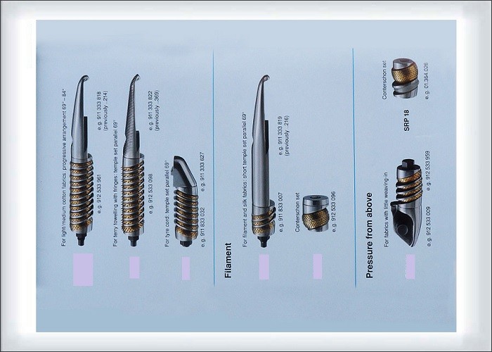 Projectile Loom Temples ; Rapier Temples, Replacement Parts For Sulzer Loom 912-533-009