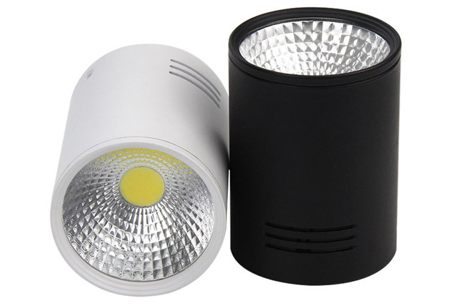 Surface Mounted COB LED Lights Downlights AC85 - 265V IP44 2700K - 6500K 3W