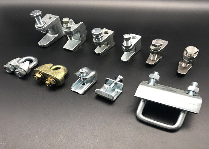 Malleable Iron EG Strut Channel Fittings HDG Steel Unistrut U Bolt Beam Clamp