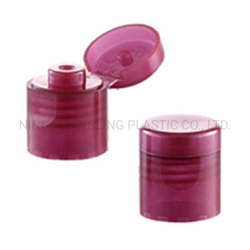 24mm 28mm Flip Top Cap Plastic Cap Ribbed Closure
