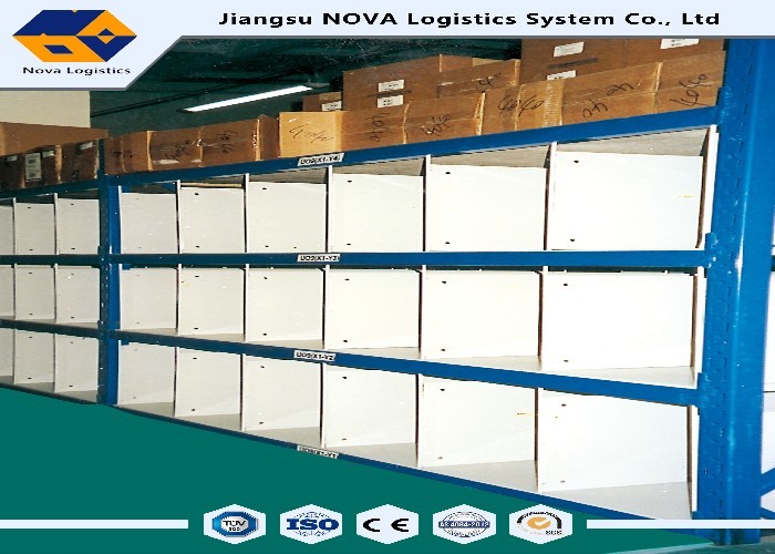 Plywood Deck Longspan Shelving Max 500 Kg Per Level Galvanised Finish For Steel Panels
