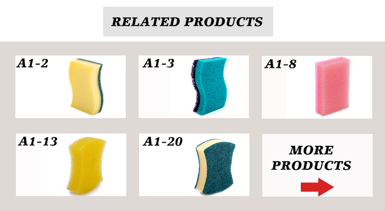 Anti Ultraviolet Eco Friendly Dish Sponge Corrosion Resistance Multifunctional