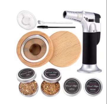 Bar Tools Premium Whiskey Wood Chips cocktail smoker chips wood fruit flavor set