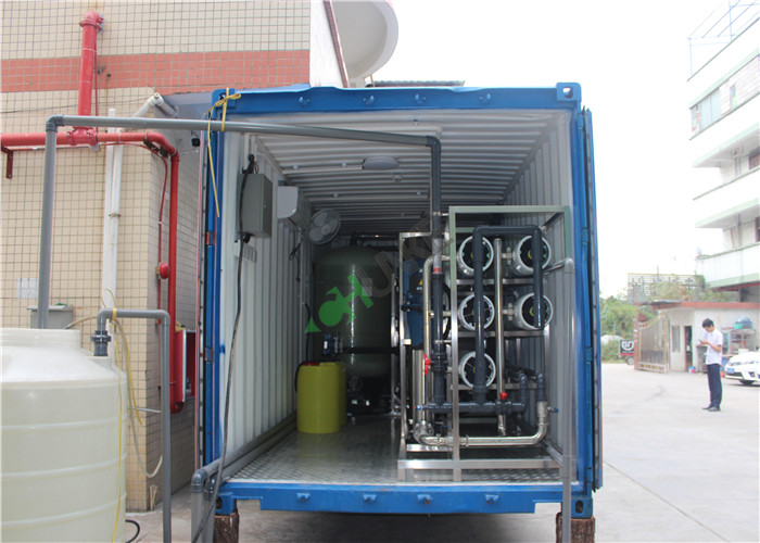 Chunke Containerized Reverse Osmosis Plant Pure Water Treatment 20ft 40ft