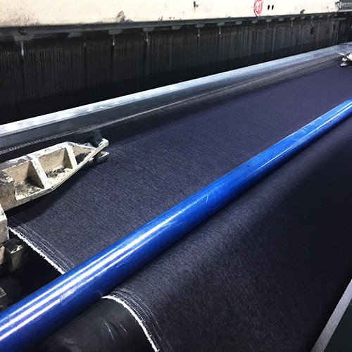TR Blue Twill Denim Fabric 10.6 Oz Super Soft Yarn