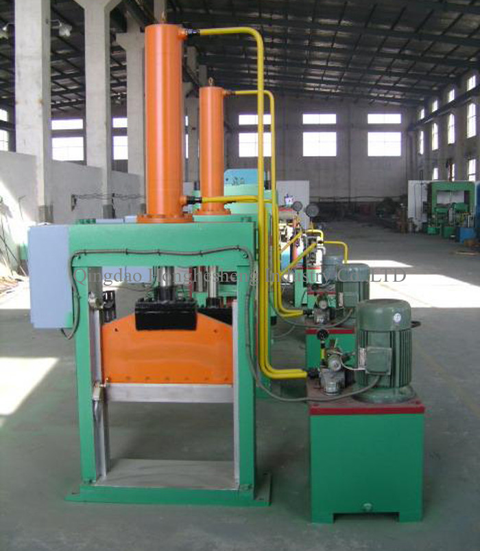 XQL660 8 Ton Foam Rubber Cutting Machine CE ISO9001 Rubber Sheet Cutting Machine