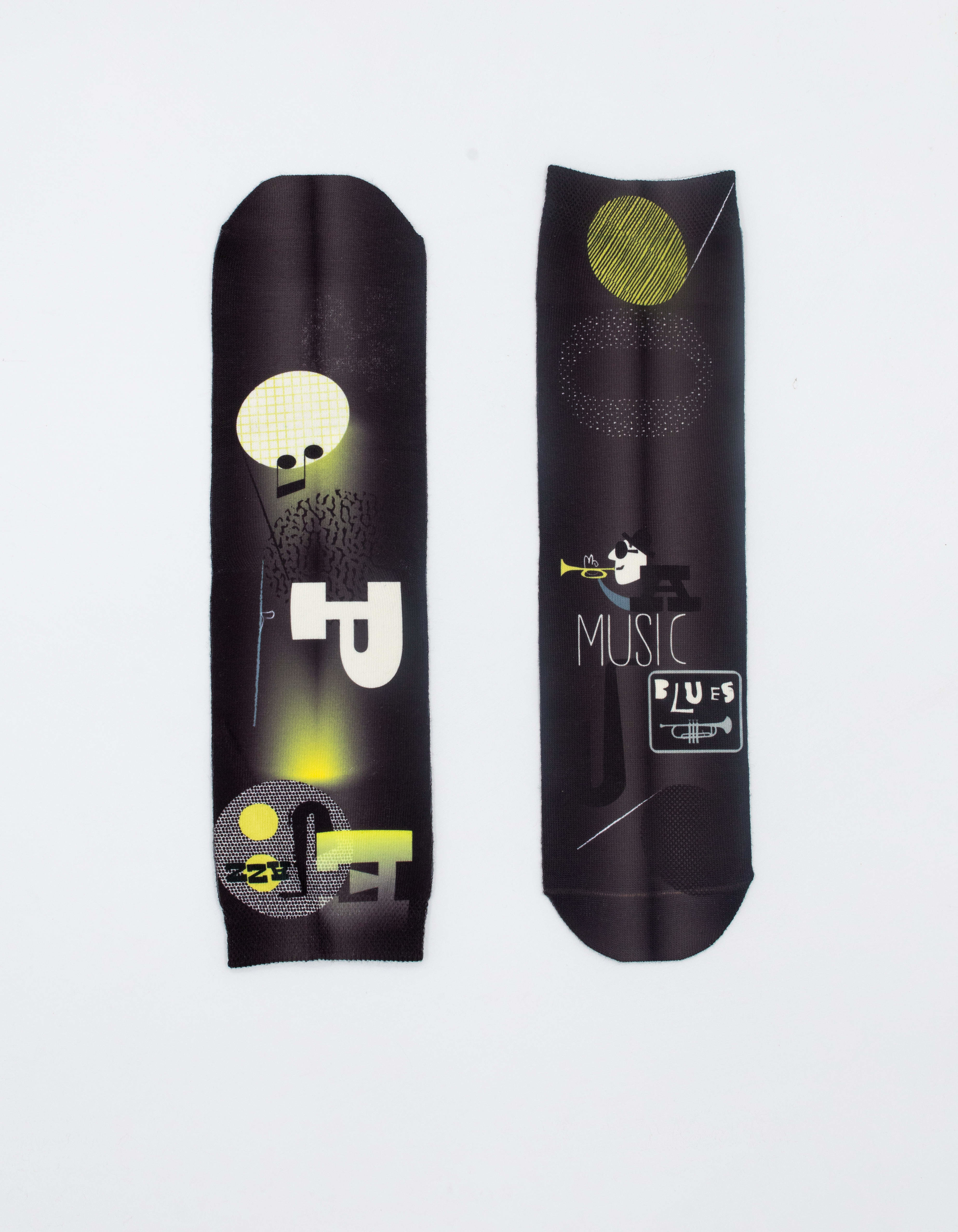 Unisex Antibacterial Fabrics Antislip 3D Printed Socks DTM Ground