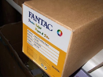 Adhesive Matte Coated Inkjet Poster Paper For Large Format Printers Superb Color Performance
