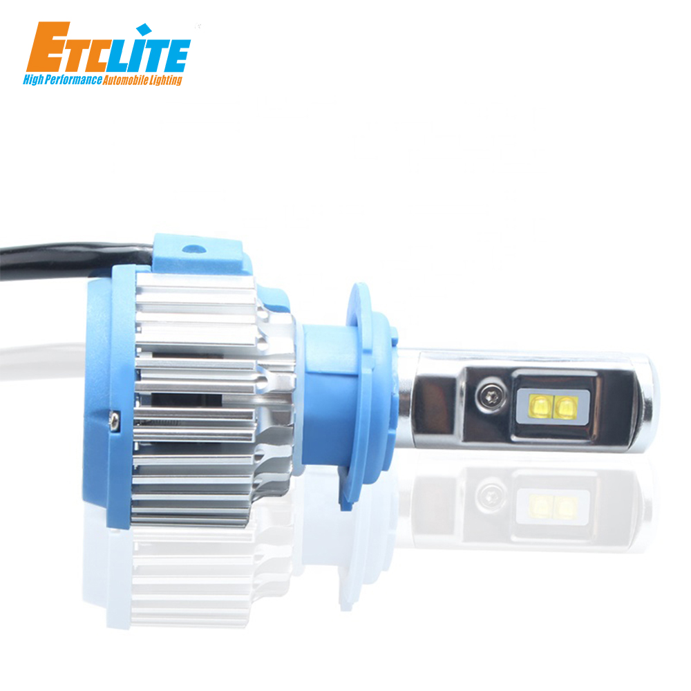 Cob Led Headlight 72W 8000Lm All In One Car Led Headlights Bulb