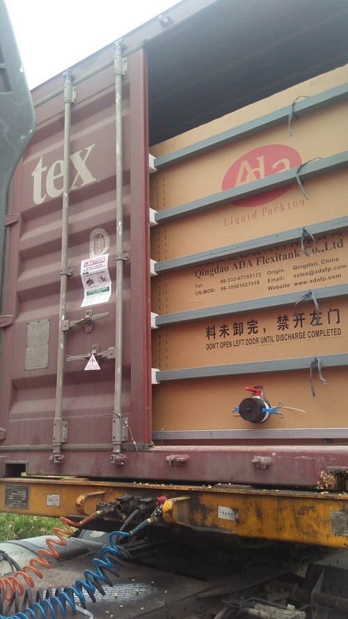 COA 24000L Sunflower Oil 20ft Container Bulk Flexitank