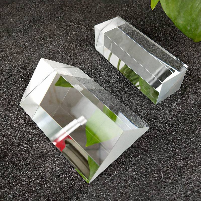 10/5 To 60/40 BK7 Optical Glass Prism For Instruments Device Tools