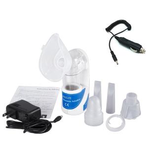 China Andheld Inhaler Ultrasonic Nebulizer Machine with Car Power Adapter Charger on sale