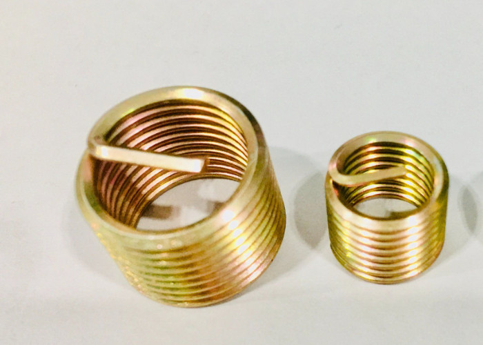 UNF 7/16'' 1/2'' 9/16'' Carbon steel Galvanized Wire Thread Insert Customized Zinc Plating