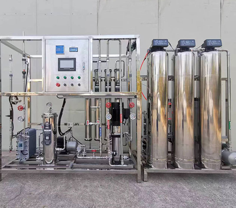 500LPH Stainless Steel RO Water Treatment System with 4-Stage Filtration