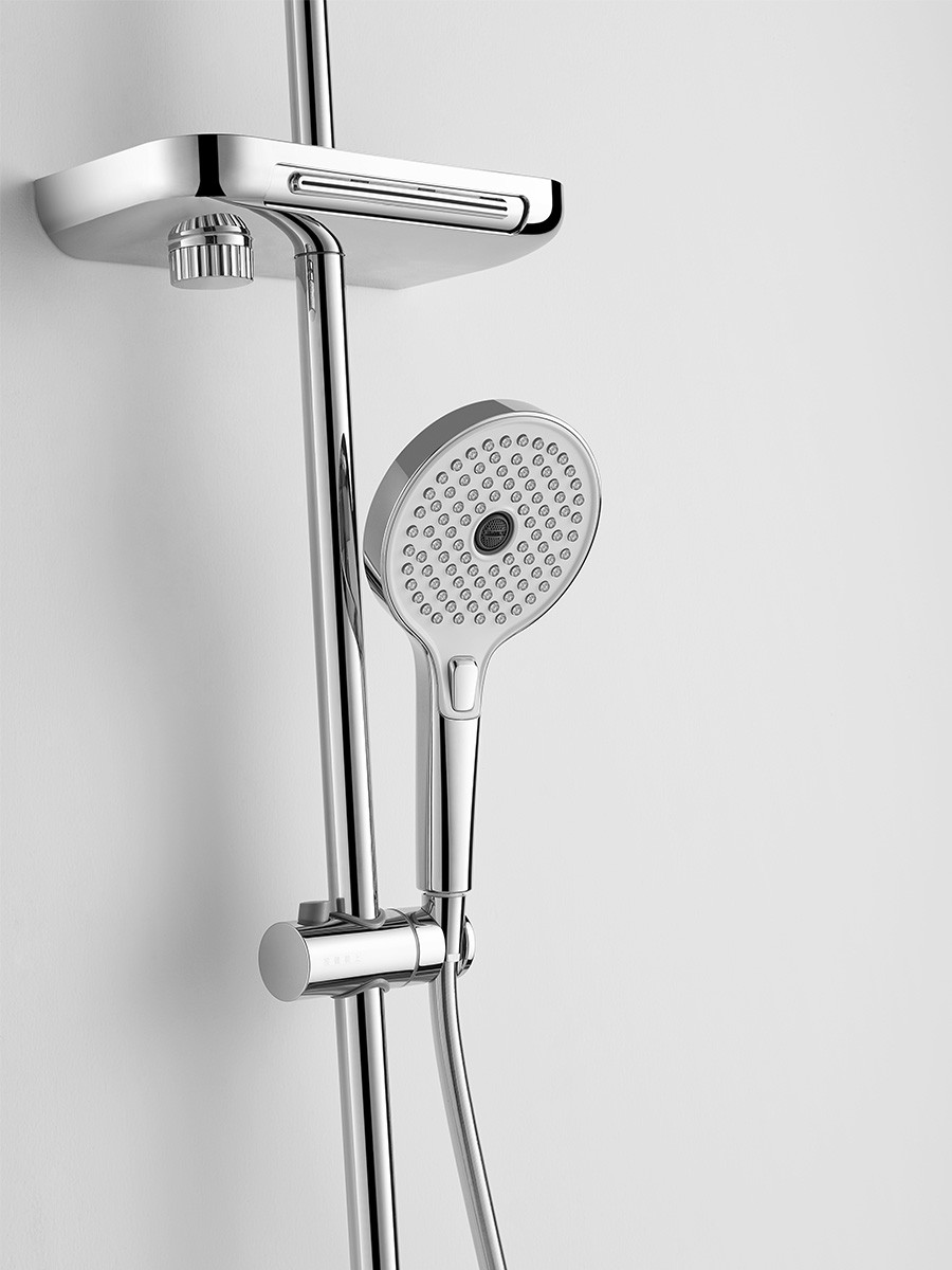 ARROW AMG14SH851 Thermostatic Bath Shower Mixer Set Chrome Brass