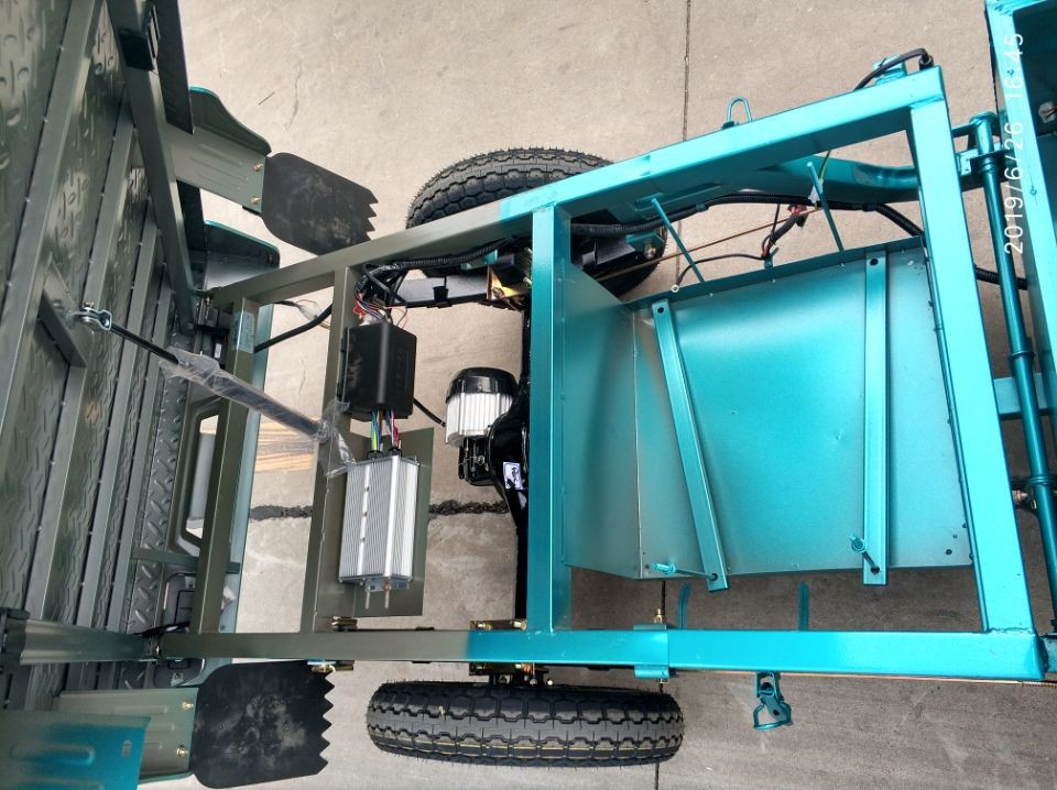 Open 33 Hydraulic Shock 2.5m*1.0m Electric Cargo Tricycle