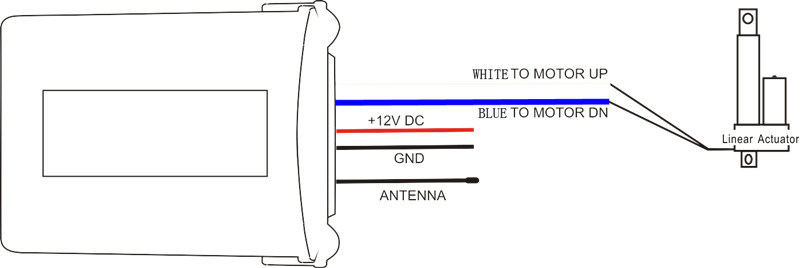 Single Linear Actuator Remote Controller