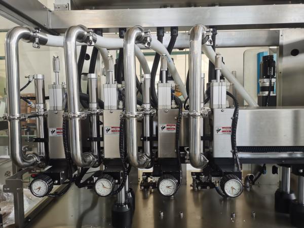 PET Bottle 1000ml Chemical Liquid Filling Machine SUS316L Detergent Filling