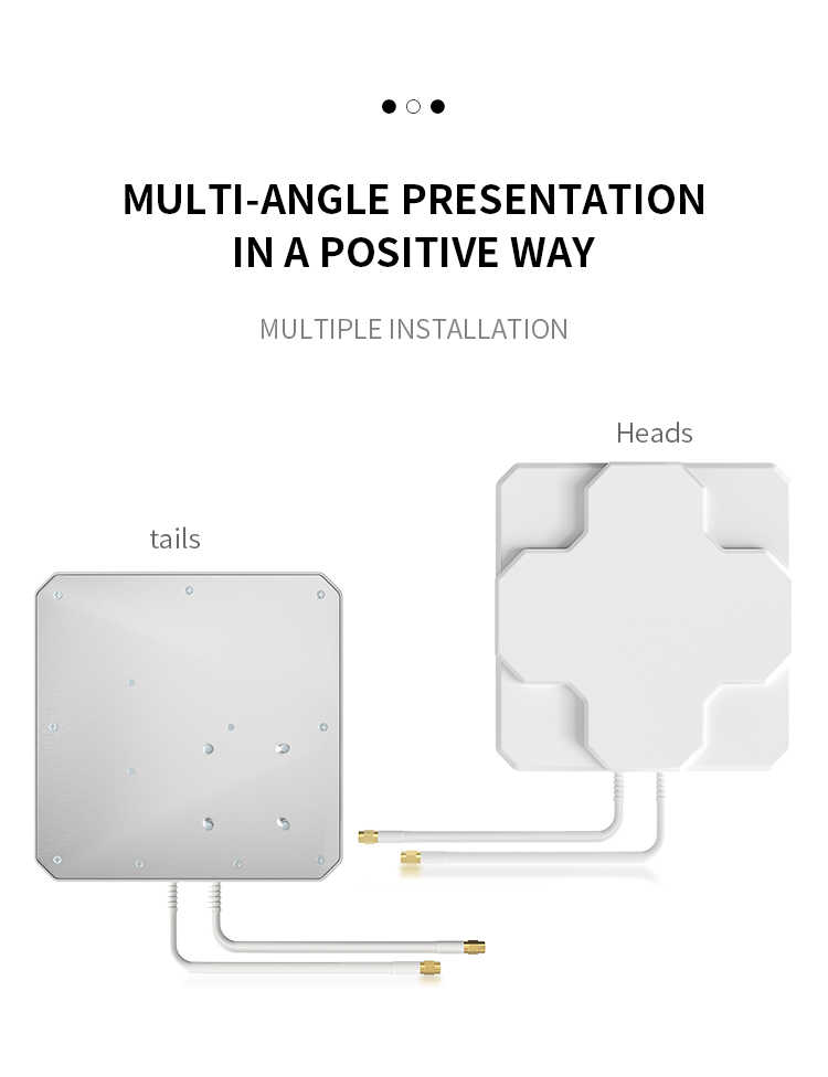 High Gain 18dbi Outdoor Waterproof 4G LTE GSM WiFi MIMO Panel Antenna