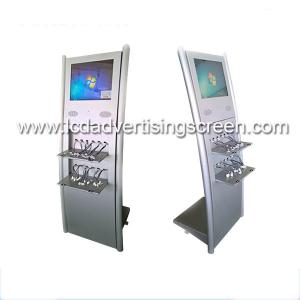 Buy cheap Floor Stand Lcd Advertising Display Built In Multi Public Mobile Phone Charging Station product