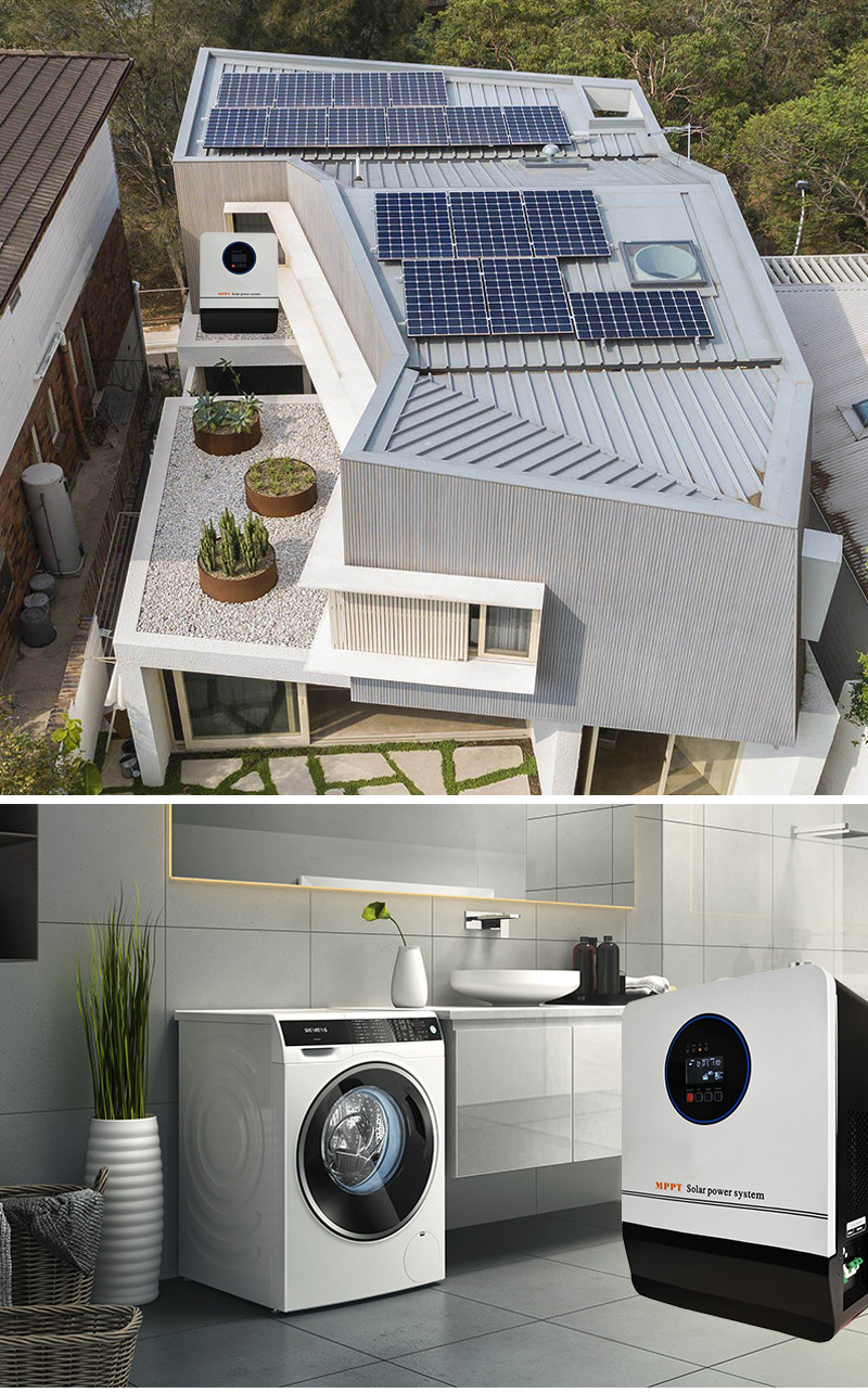 Global Sunrise Portable Solar Generator High Efficiency Off Grid Residential Edge System 5kw
