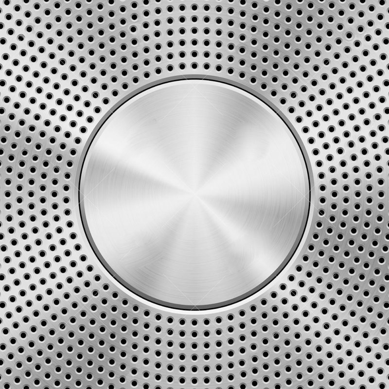 Customized Perforated Metal Disc OD 50mm Stainless Steel Wire Cloth Discs 0.6mm Thick