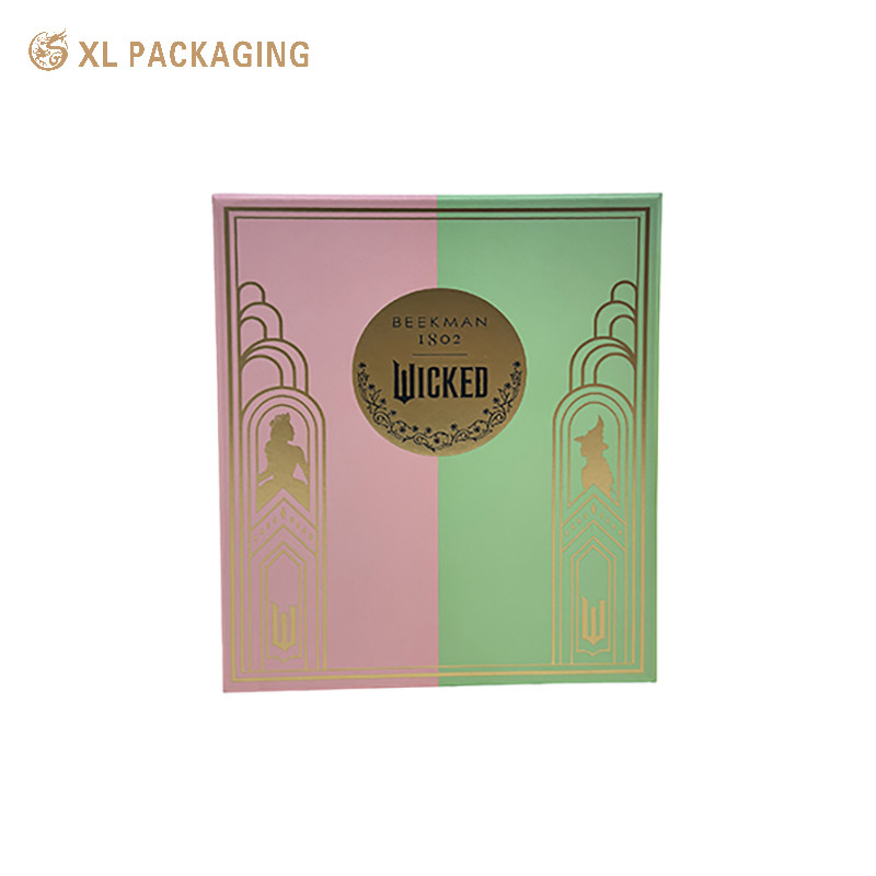 Custom Printed Cosmetic Paper Box Packaging Tuck Top For Disposable Perfume Packing