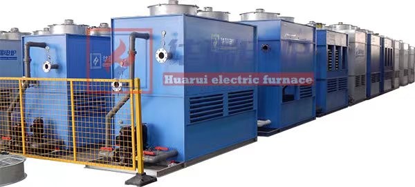 High Efficiency Closed Cooling Tower Medium Frequency Melting Induction Casting Furnace