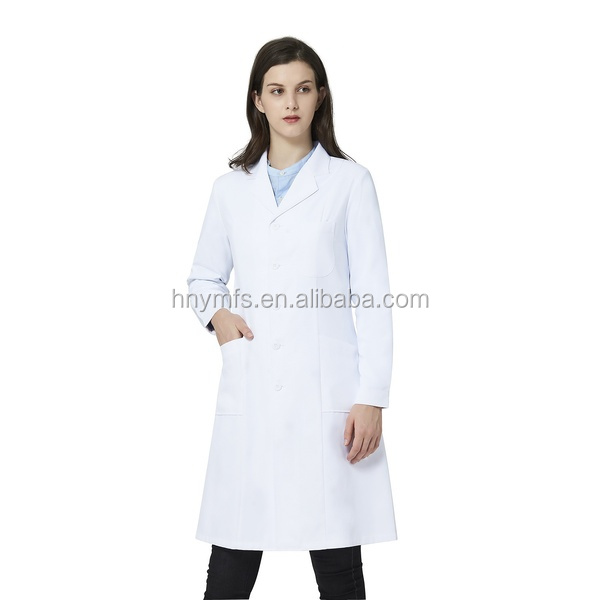 Hot Sale High Quality Cotton Polyester V-Neck Hospital Medical Dental Uniform Unisex Women Nursing Uniform with long sleeve