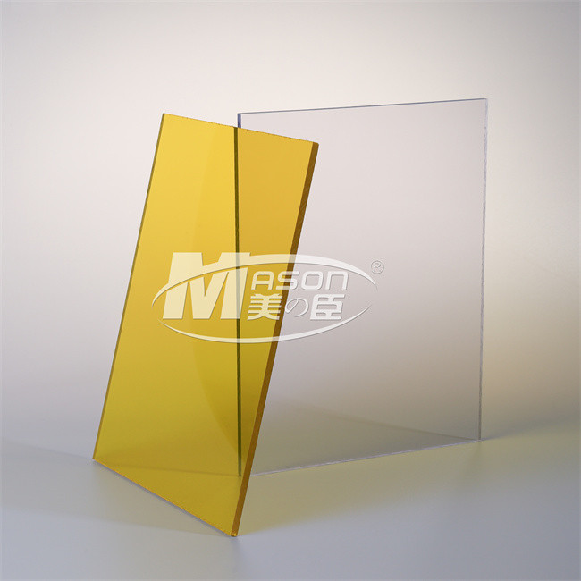 Double Layer Embedded Decorative 2mm Coloured Acrylic Sheet ESD Lead Neon Plastic