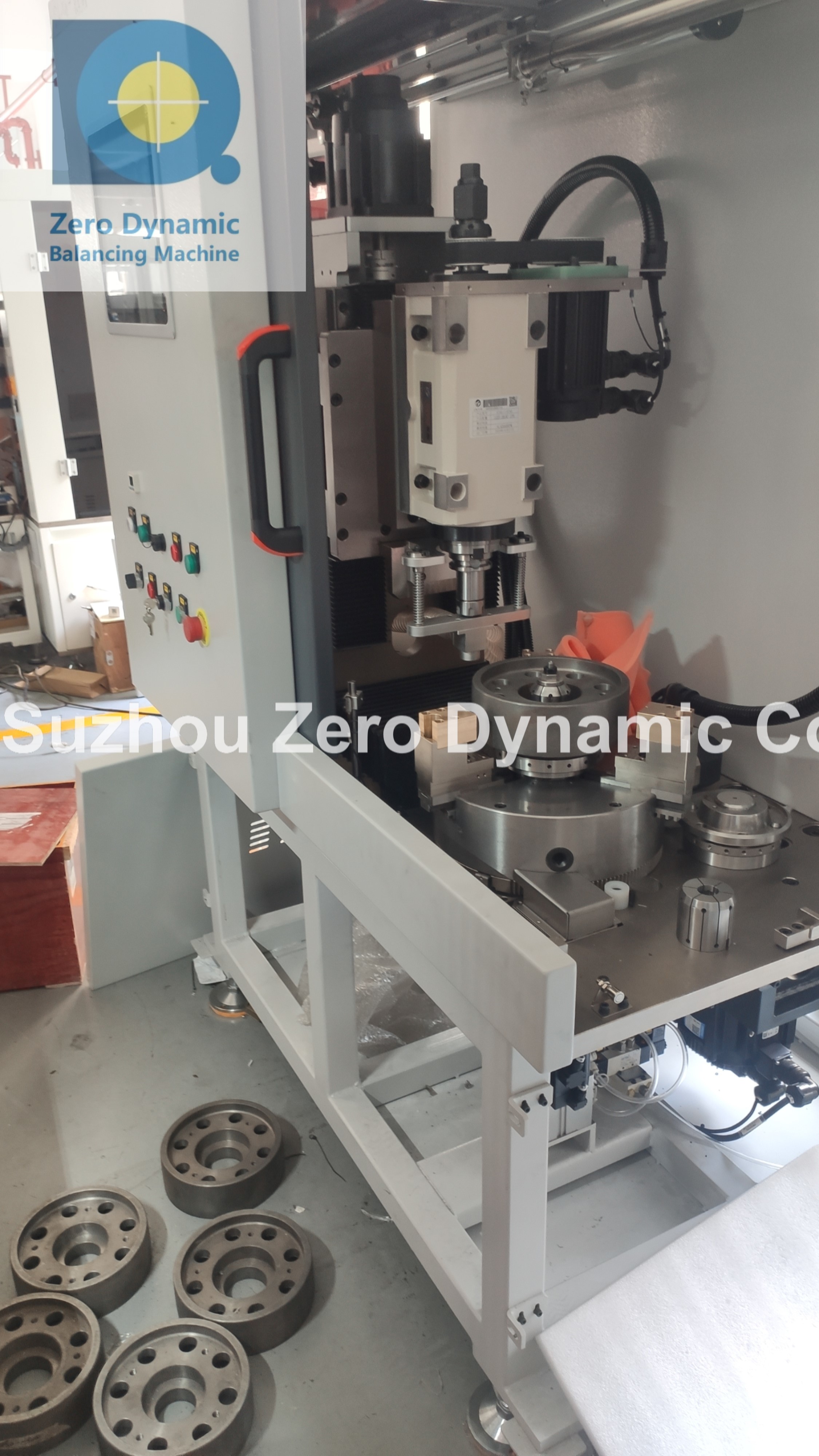Pulley, Flywheel, Gear Balancing Machine Vertical Automatic Drilling Correction Balancer